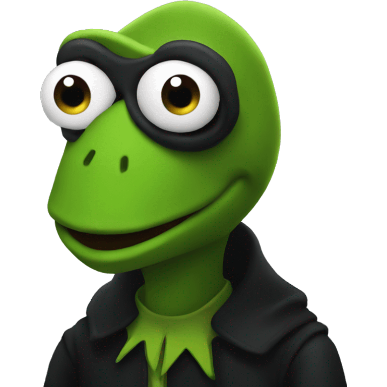 dark kermit emoji