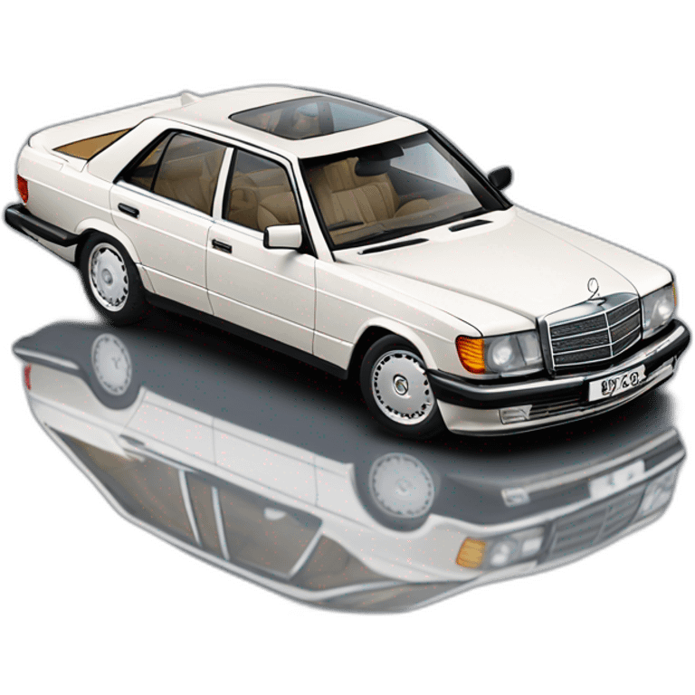 Mercedes w126 560 SEC AMG  emoji