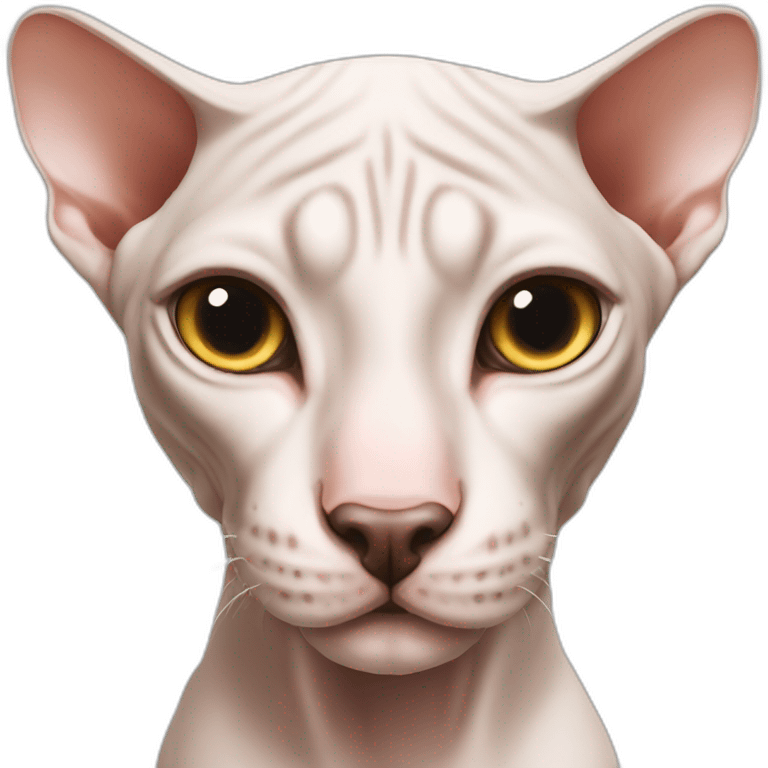 sphynx drink milk emoji