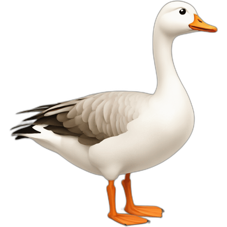 frustrated goose emoji