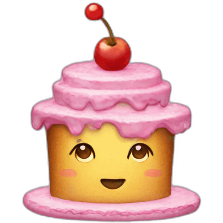 cake hat emoji