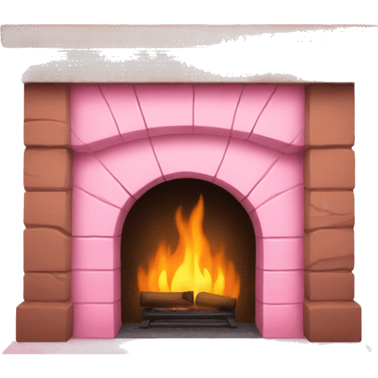 Winter Pink FirePlace emoji