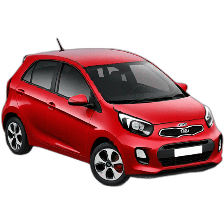 Kia Picanto red emoji