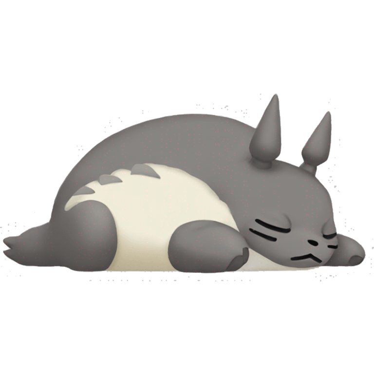 Totoro sleeping  emoji