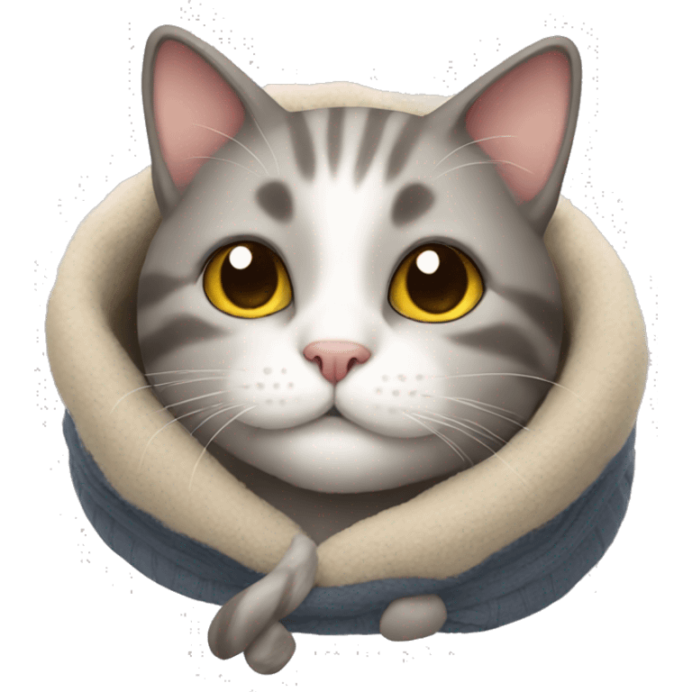 cozy cat emoji