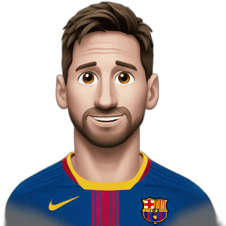 messi caca emoji