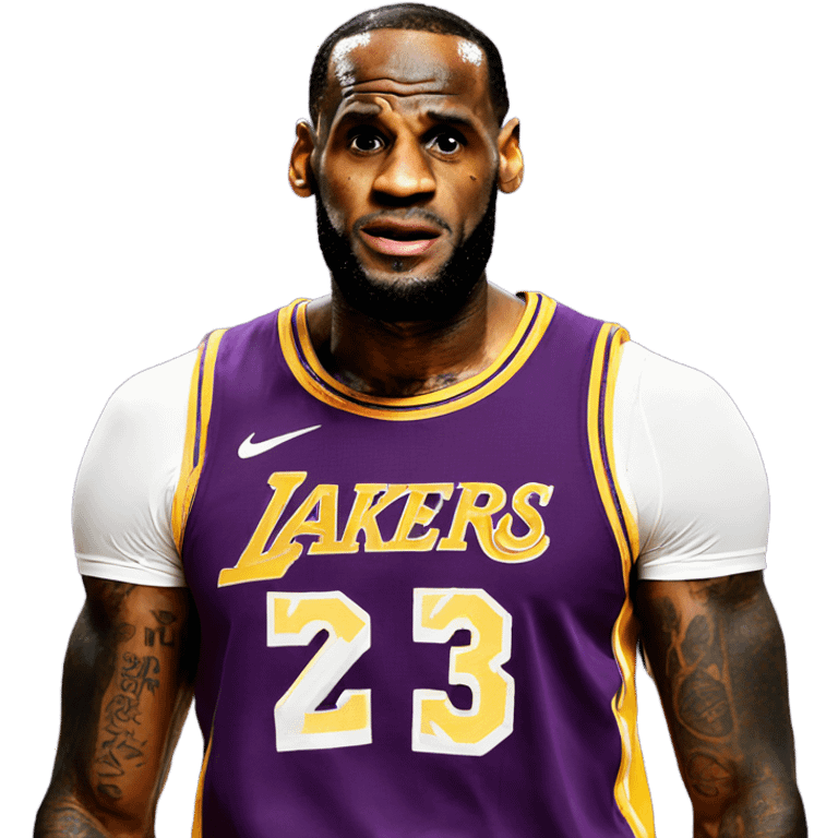 Lebron James meme emoji