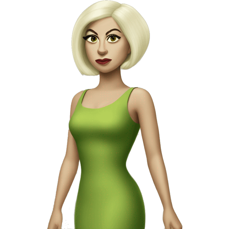 shrek lady gaga emoji