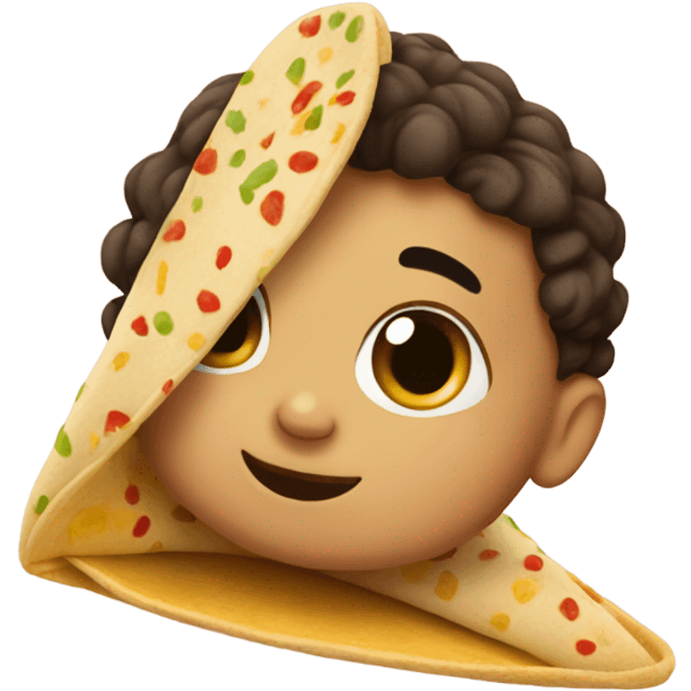 Baby taco emoji