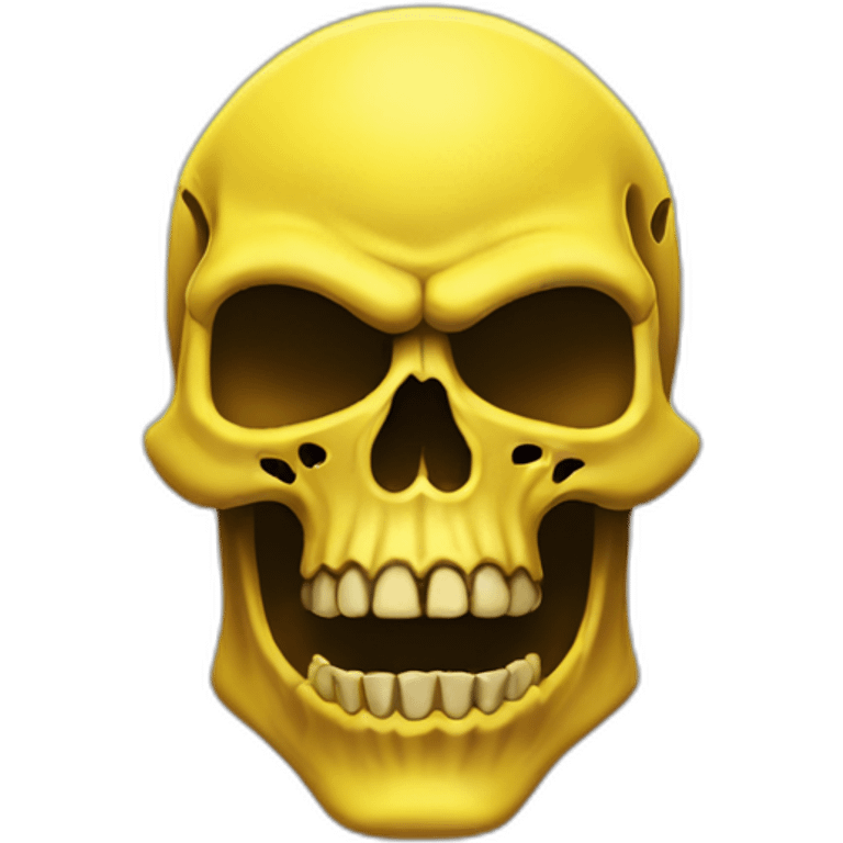 skeletor yellow skull emoji