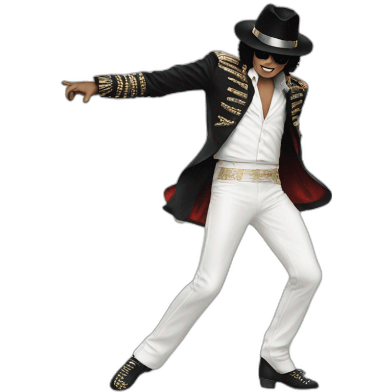 michael jackson dancing emoji