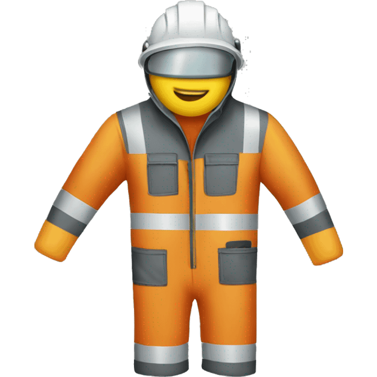 industrial Coverall  emoji