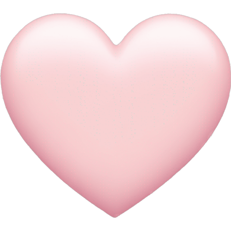 pastel pink heart emoji