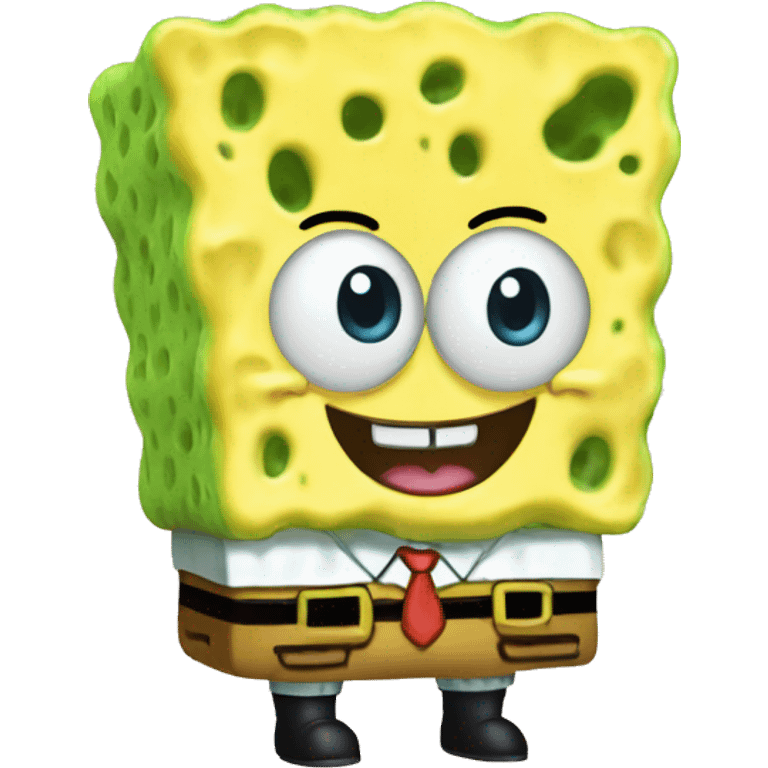 cute baby sponge bob emoji