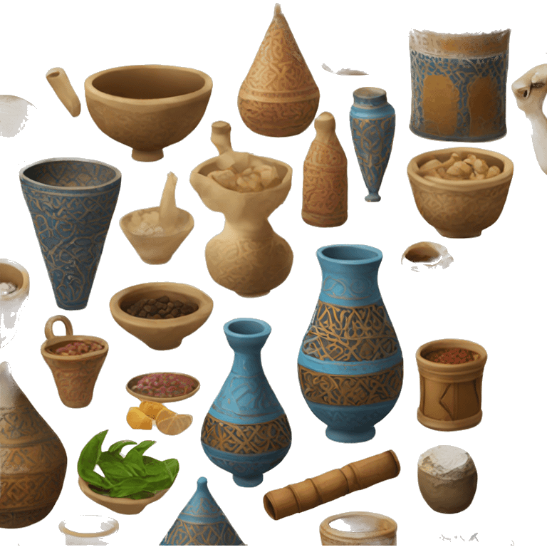 Morrocan items emoji