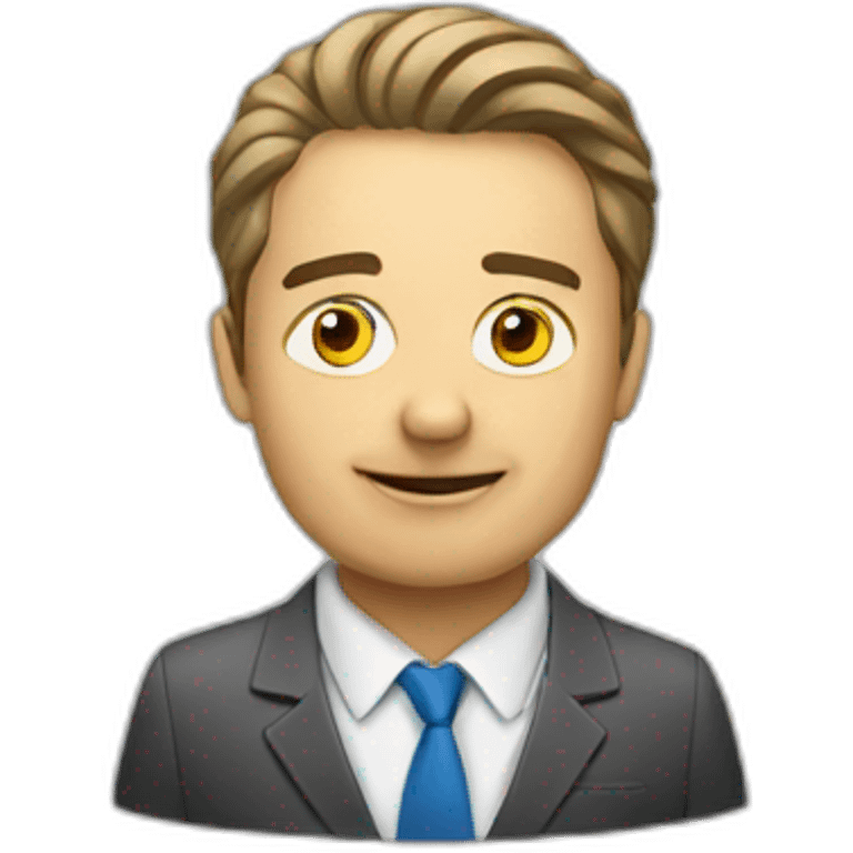 Stock trader emoji