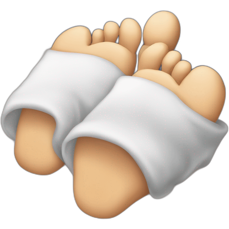 Sleepy Snoring Feet emoji