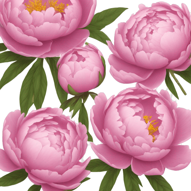 Peonies emoji