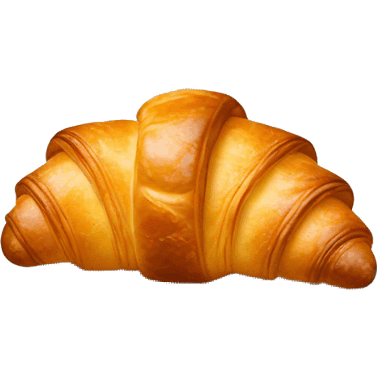 A croissant  emoji