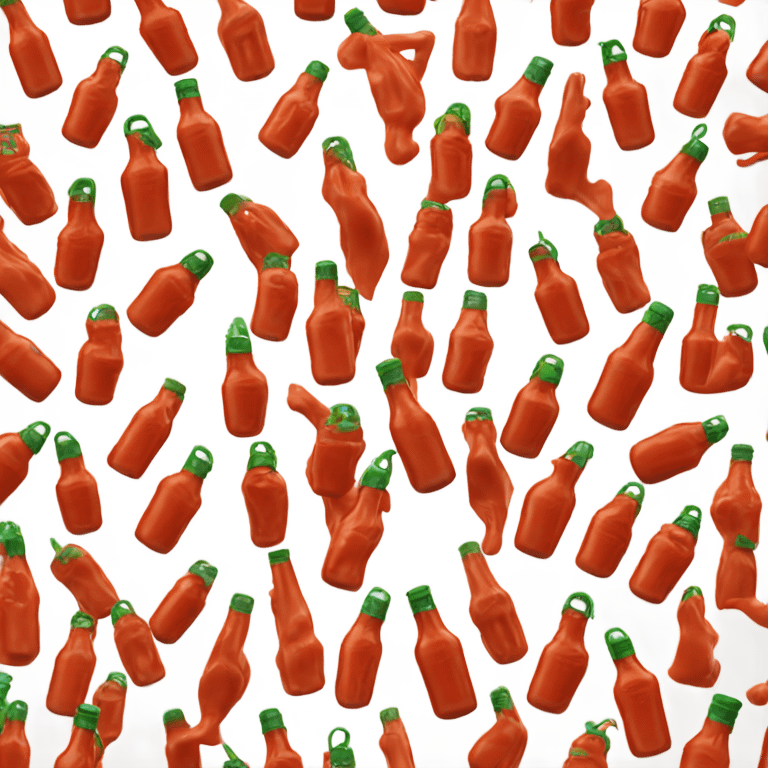 One Sriracha sauce emoji