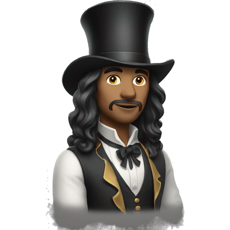 magician with long hair emoji