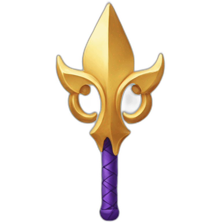 a magic staff emoji