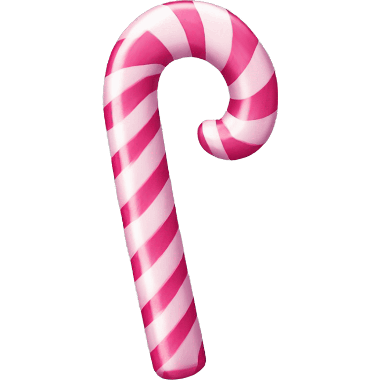 pink candy cane emoji