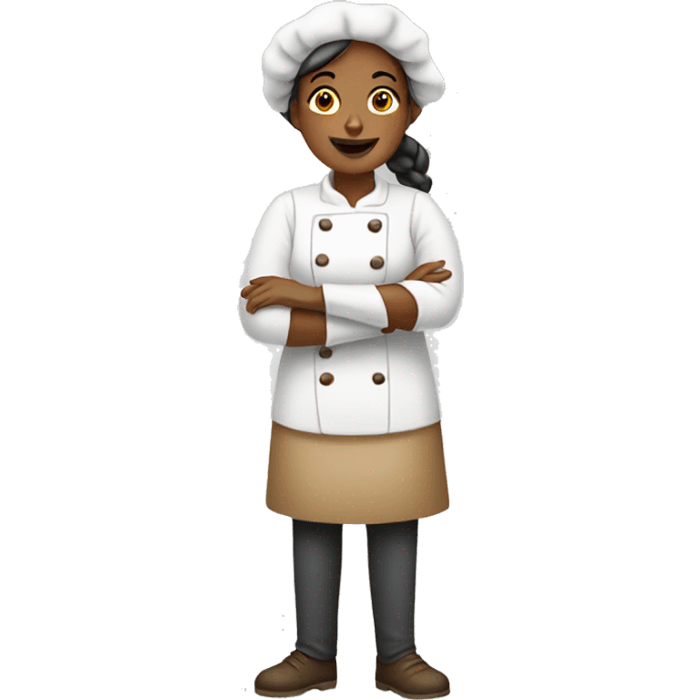 woman baker emoji