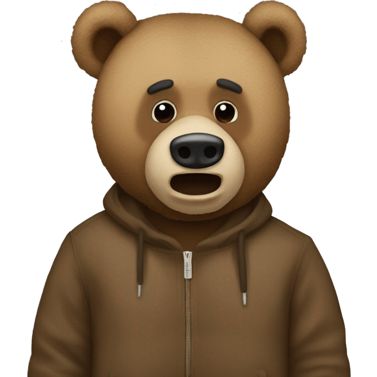 Kanye west bear emoji