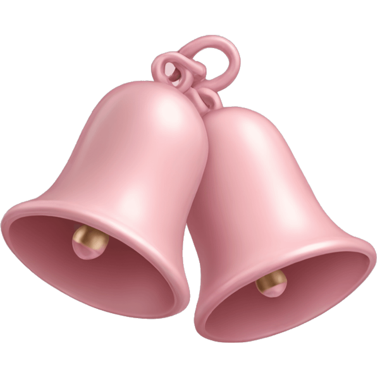 pastel pink bells  emoji