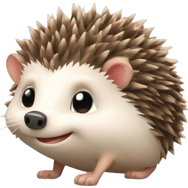 Cute hedgehog for Cryptocurrency emoji