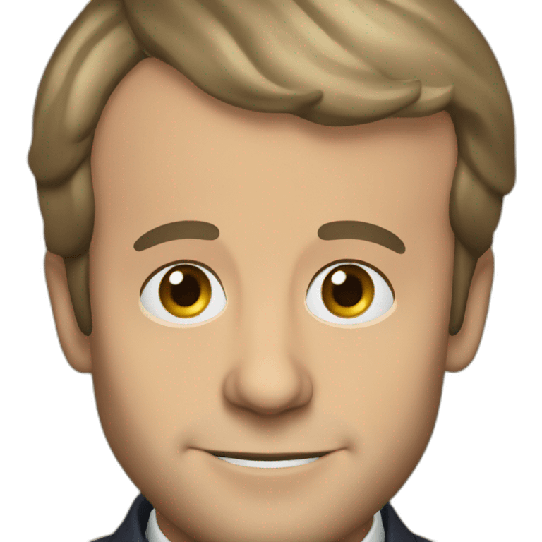 Emmanuel Macron emoji