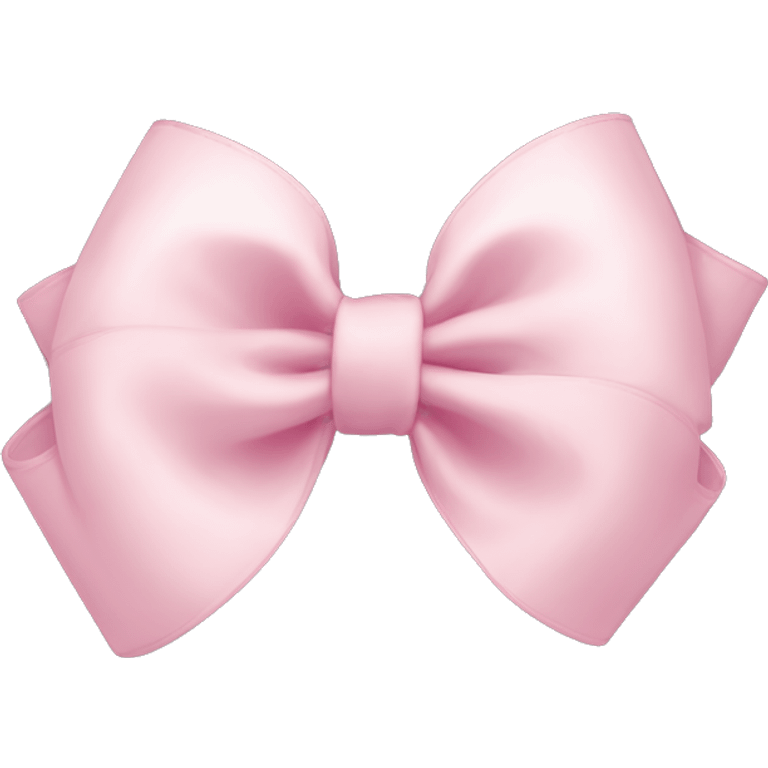 Light pink bow in goose emoji