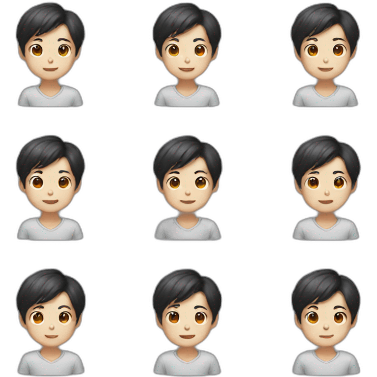 Korean boy  emoji