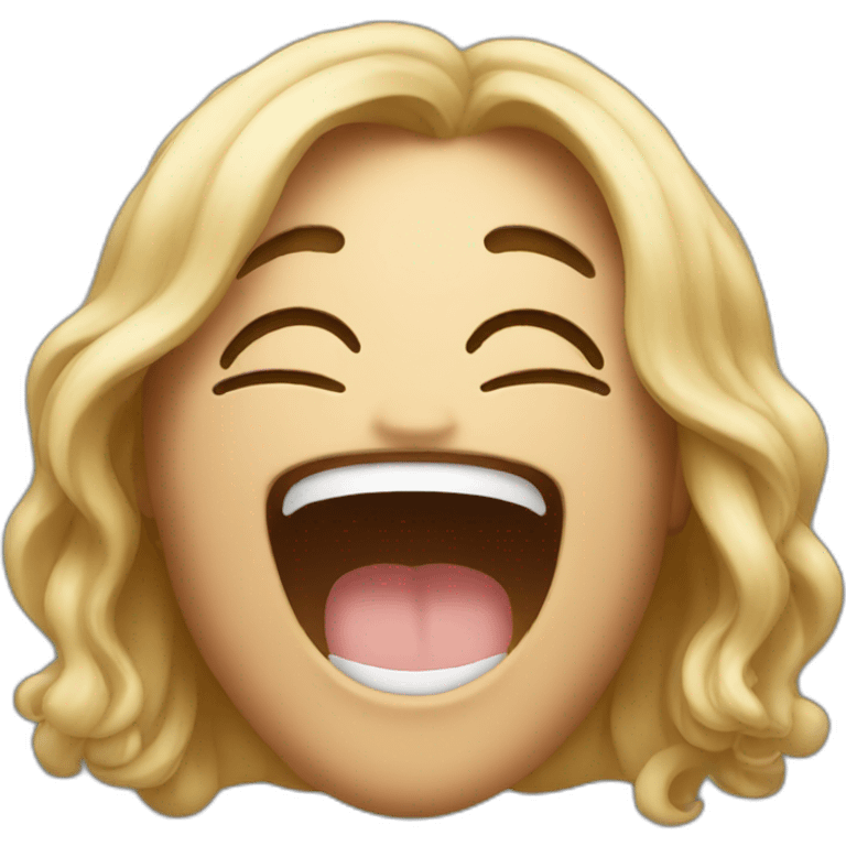 celebrities laughing emoji