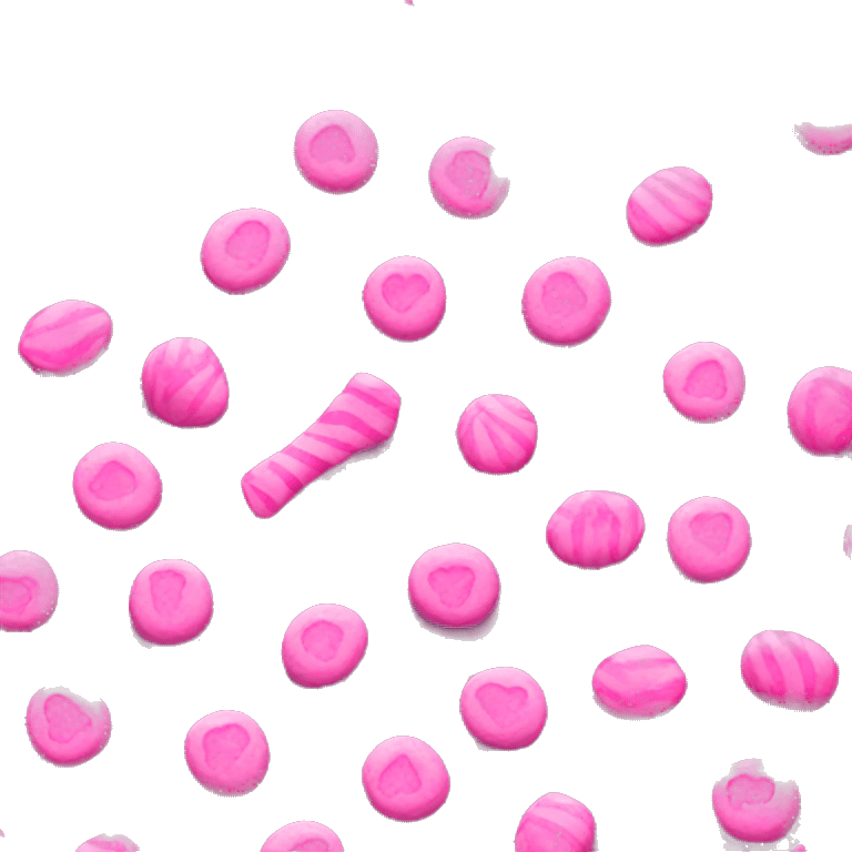 pink candy  emoji