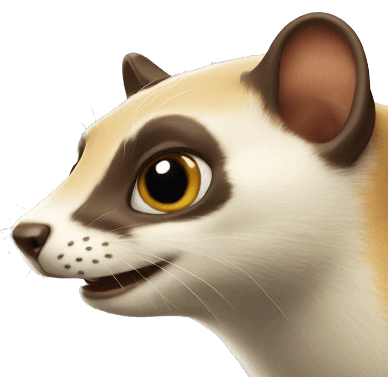 astonished stoat emoji