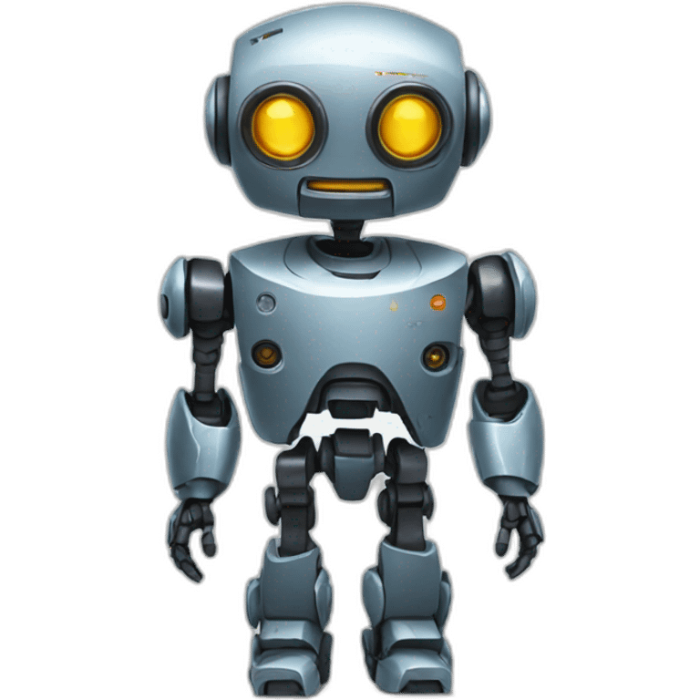 Cool robot emoji