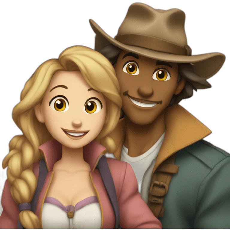 Fievel and Tanya An American tale emoji