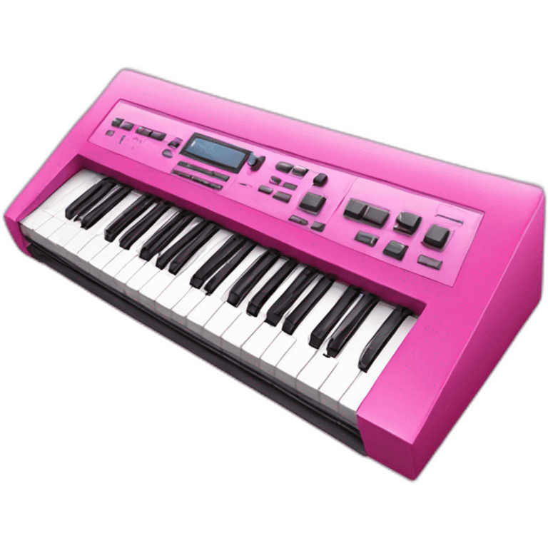 pink synthesizer  emoji