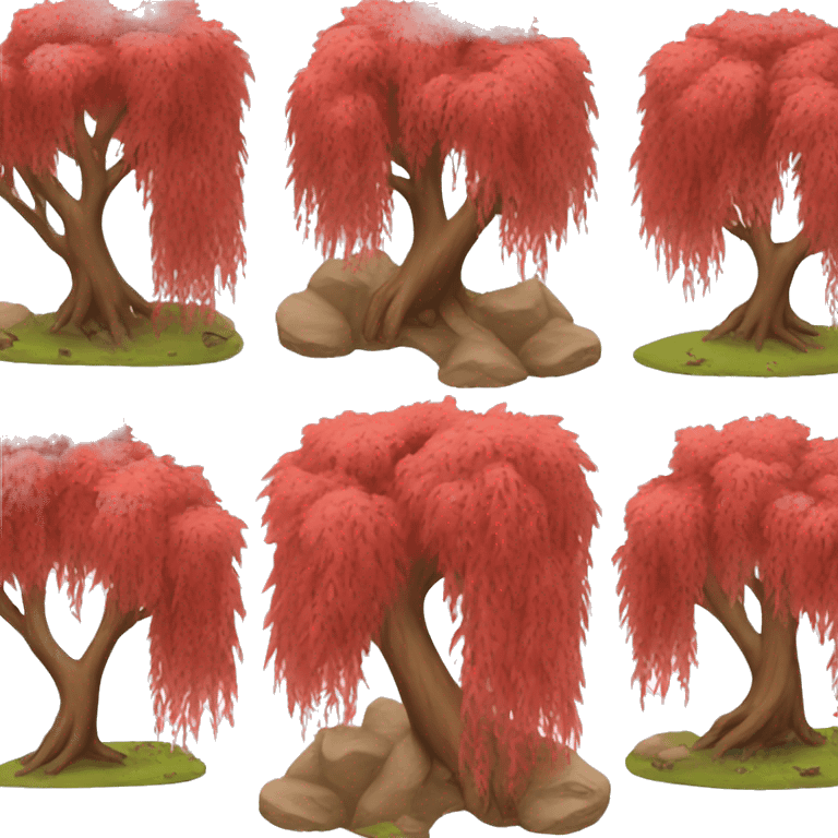 red willow tree emoji