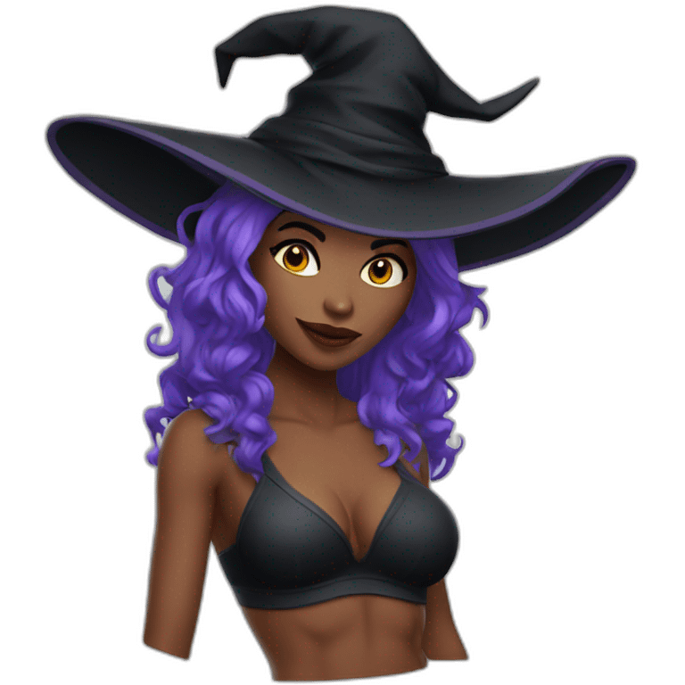 Sexy Witch sportswoman emoji