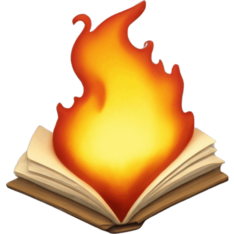 Math book on fire emoji