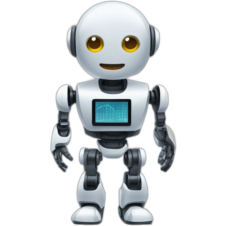 data analyst robot  emoji