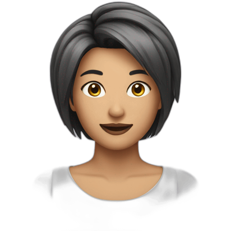 woman haircut emoji