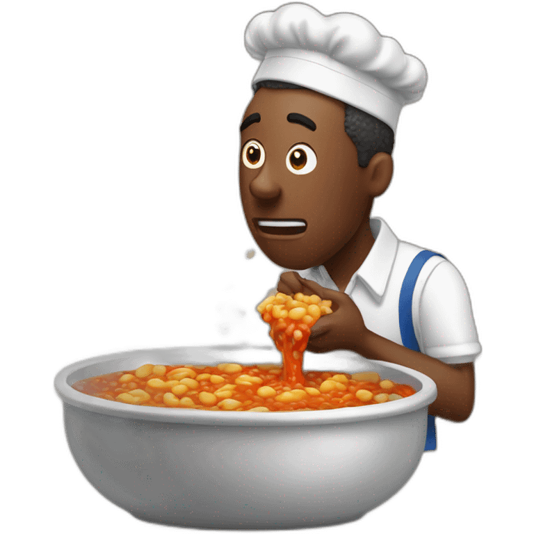 victor wembanyama vomitting a cassoulet emoji