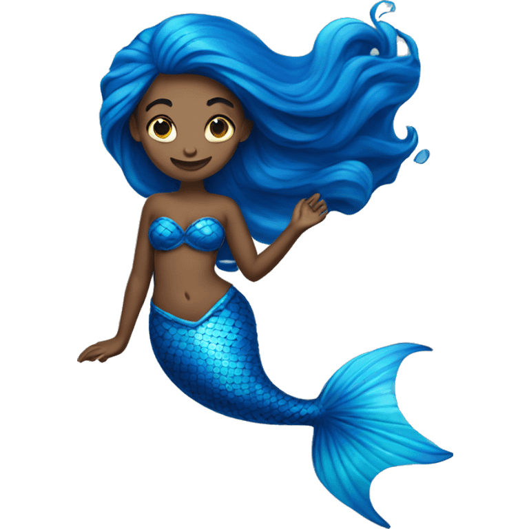 royal blue mermaid emoji