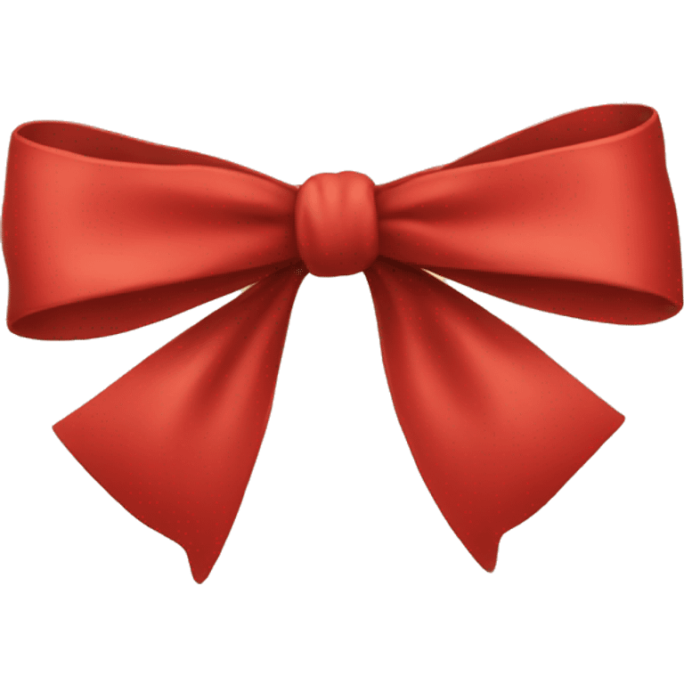 Red bow emoji