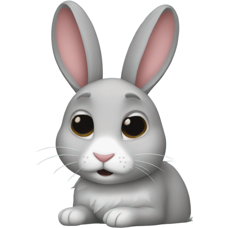 Coma rabbit emoji