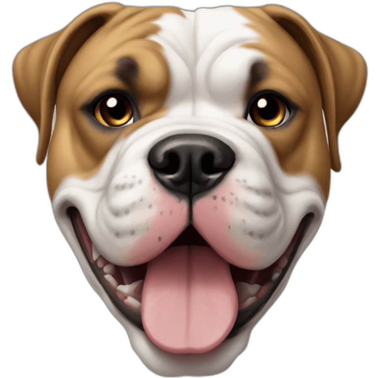 American bulldog emoji